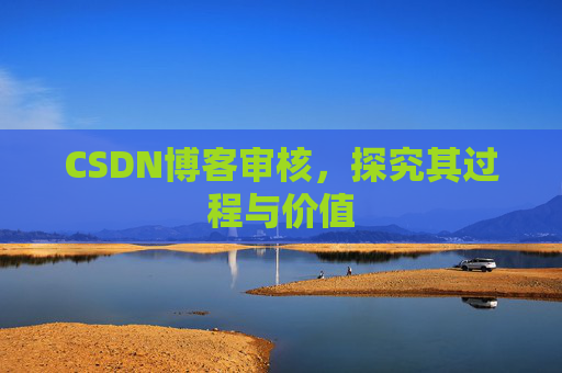 CSDN博客审核，探究其过程与价值